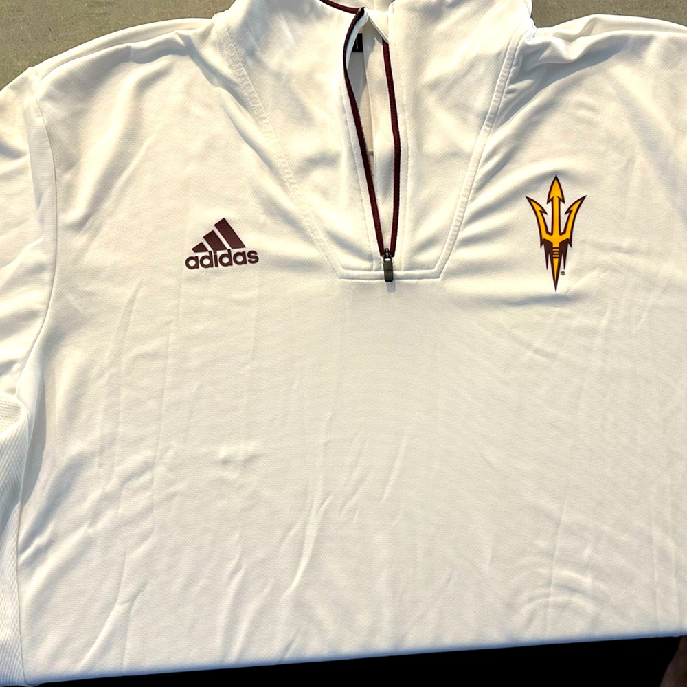 Adidas ASU half zip men’s outerwear